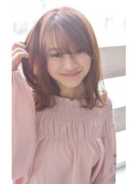ヘアーアンドメイク シーク 八王子(HAIR&MAKE SeeK) ゆるふわセミディ