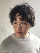 リベッタ(Ribetta)&nbsp;黒髪マッシュでパーマ