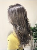 【下山兼志郎】スモーキーシルバー×ルーツカラー