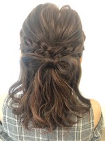 ラナ(Lana)&nbsp;編み込みリボンアレンジ