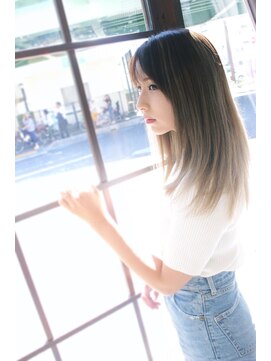 クート アンド シー 東川口(kuto and C) 東川口×ミルクティー×バレイヤージュ×髪質改善