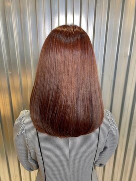 ジーナ 渋谷駅前(Zina) エアリーミディショートパーマ黒髪ホワイトアッシュ