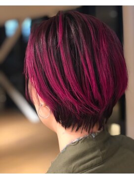 レム 阿佐ヶ谷(REM) おしゃれハイライトパープルカラー