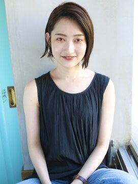 バース(BIRTH) 天神【BIRTH】ミニボブミルクティーブラウン束感ショート10