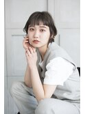 【Totia堀江】春パーマ×外ハネボブ×ミントベージュ