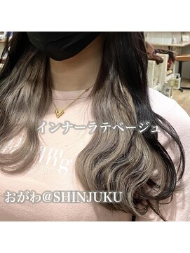 ワット 新宿店 新宿髪質改善韓国インナーカラー学割U24レイヤーメンズ白髪染め