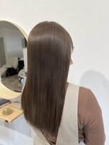 ヘアーサロン 銀 ベージュカラー☆