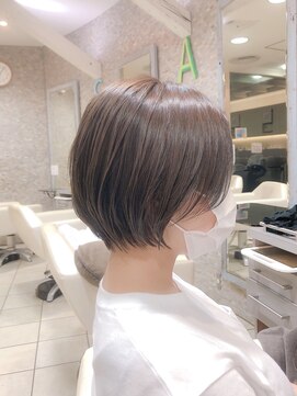 エイト プラット 渋谷2号店(EIGHT plat) 大人可愛い前下がりショートボブ　EIGHT4/8