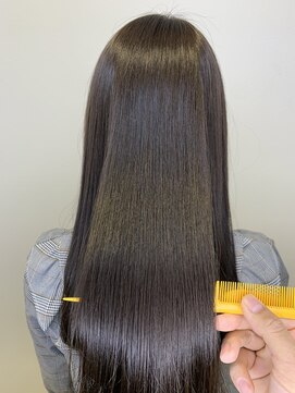 アース 三軒茶屋店(HAIR&MAKE EARTH) 三軒茶屋_ストレート_酸性ストレート_縮毛矯正_ナチュラル_黒髪