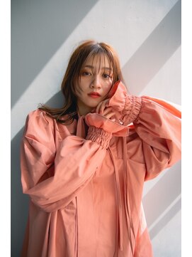 ルアナ(Luana) シースルーレイヤー　オレンジベージュ