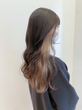 エッセ 大阪梅田茶屋町店(esse) 大人気♪ホワイトベージュインナーカラー