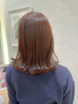 ロンドプランタン 恵比寿(Lond Printemps) イメチェンにもおすすめ◎ピンクオレンジブラウン【中居】