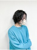 《TOPHAIR 玉島店/ ベリー》ショートマッシュウルフ×パーマ