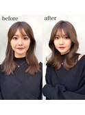 20代30代40代◎ゆる巻きロングゆるふわ巻きこなれヘアエギョモリ