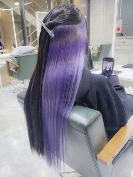 デイズ(days) インナーカラー/ブルーパープル/ネイビーカラー/ブルーシルバー