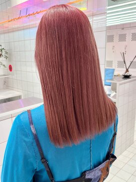 ロンドルーチェ 心斎橋(Lond luce) ダークアッシュ/ミディアムレイヤーカット［髪質改善/縮毛矯正］