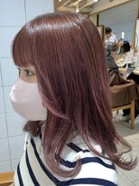 プラグ バイ ネオリーブ(plug by neolive)&nbsp;デザインカラー×髪質改善 [髪質改善/縮毛矯正]韓国J