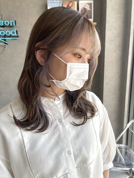 ムード タテマチ(mood tatemachi) さりげなかわいい！インナーカラー