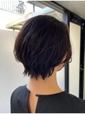 切りっぱなしボブ/美髪/ピンクブラウン[佐賀駅]