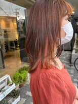 ヴォーチェ フォーヘアー(VOCE for hair)&nbsp;大人可愛い切りっぱなしブラウンアッシュミディアム