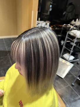 エース 間明店(A) ☆ホワイトベージュ×ブラック＝アンブレラカラー☆