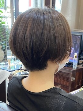 キャラ 池袋本店(CHARA) 刈り上げさっぱりボーイッシュショート◎ハンサムショートボブ