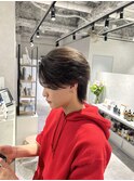 韓国風リバースショートスタイル