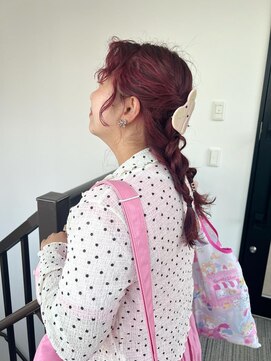 ナループロア ハチ(Nalu pu loa hachi) 暖色カラー/ブリーチなしカラー