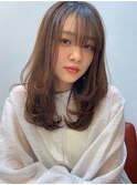 ナチュラルロングレイヤー/大人女子/レイヤースタイル