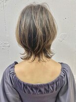 ダブルトーキョー シブヤ(W-TOKYO SHIBUYA)&nbsp;ひし形ネオウルフ×ハイライト　ウルフカット