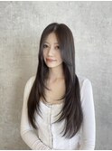 【スリークカット】韓国ヘア/レイヤーカット/黒髪/小顔カット