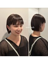 ガーランド (Garland)&nbsp;切りっぱなしボブ/顔周りレイヤー/前髪/原宿神宮前