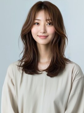 アルトリスト(Altruist Aging×HAIR&SPA) ★ダークアッシュ大人ガーリーボブ着物ミディアムレイヤーカット