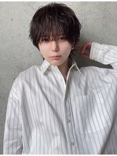 【波巻きスパイラルパーマ×マッシュウルフ】［メンズ/メンズパーマ/スパイラルパーマ/名古屋］