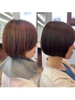 アメリ(Ameri)&nbsp;-Ameri-藤川☆ミニボブ【浜町/ショート/ボブ/髪質改善】