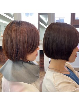 アメリ(Ameri) -Ameri-藤川☆ミニボブ【浜町/ショート/ボブ/髪質改善】