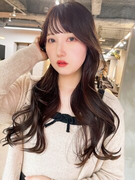 フラッグ 九大学研都市店(Flag) 小顔カット　韓国　韓国レイヤー　髪質改善