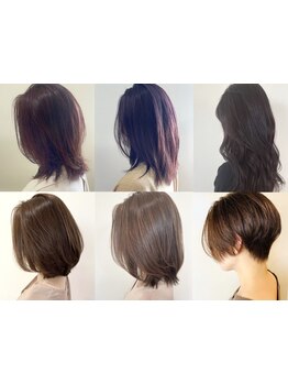 《長町/駐車場無料》人気の白髪ぼかしも好評！カット＋白髪ぼかしカラー☆白髪染めでもお洒落を楽しむ♪