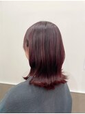 ブリーチなし暖色カラー