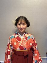 ザジ(ZAZIE)&nbsp;袴着付けとヘアセット