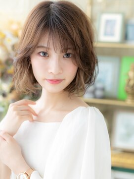 カバーヘア イヴ 戸頭店(COVER HAIR EVE) シースルーバングくびレイヤーウルフカットh3戸頭20代30代40代