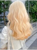 抜きっぱなしブロンド/ホワイトブロンド/トリートメント