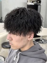 エデアンルクラ 下通(EDEAN Leclat)&nbsp;熊本ツイストスパイラル 無造作パーマ メンズカット