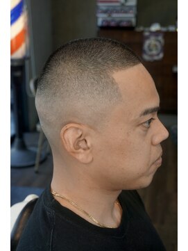 タフ バーバーショップ(TOUGH BARBER SHOP) 4.5mm high fade style