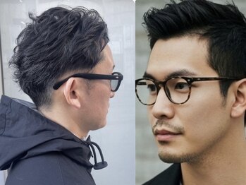 ジパングノアールオム 曳舟店(Zipangu NOIR HOMME)の写真/【曳舟★メンズ特化】特殊パーマもお任せ！計算しつくされたカットとパーマの絶妙なバランスが人気。