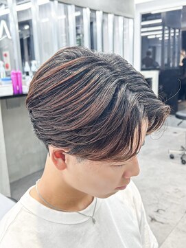 アクロ(ACRO) 広島メンズ/曲がる縮毛矯正/毛流れ