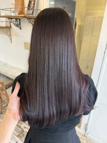 アズーア ヘアーアンドスパ(azure hair&spa)&nbsp;落ち着いた大人pink【横浜】