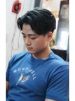 シークレットミラーズ(SECRET MIRRORS)&nbsp;センターパート×ニュアンスパーマ