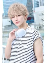 リップス 吉祥寺店 (LIPPS)&nbsp;ホワイトミルクティーブロンドベージュ無造作マッシュ