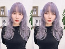 【最高級トリプルカラー】カット+ケアブリーチ2回+全体カラー+システムTR￥28,000